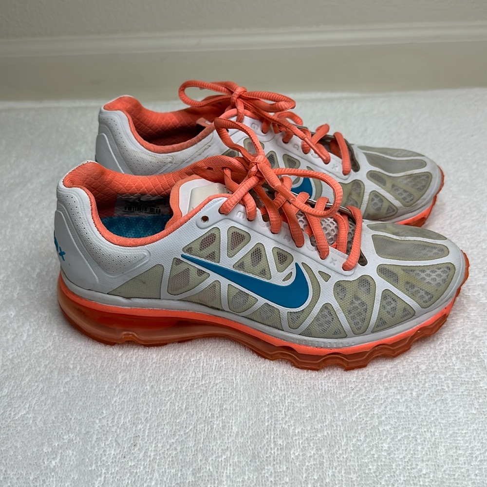 Wmns Nike Air Max 2011 'N7, White/Atomic Pink/Bright Mango/Dark Turquoise